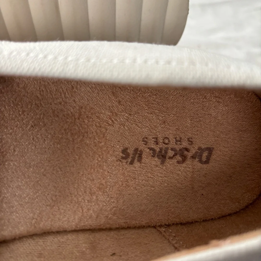Dr Scholl’s Sun Ray Espadrilles Loafer White Canvas Sporty and Sustainable